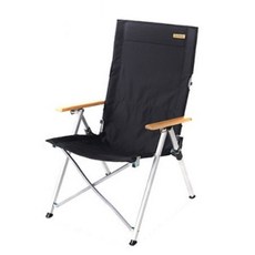 3檔高度調整折疊椅 Y07, 黑色的, 1個