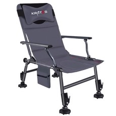 어크로스 다목적 접이식 낚시 의자 PJE03, 그레이, 1개