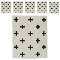 Ov&Ov棉質圖案抹布 Plus YJ65, 6個