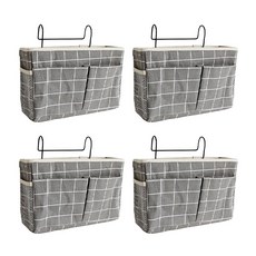 빌드온 걸이형 정리 수납함 체크, 4개