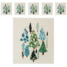 Ob&Ob紙漿材質圖案抹布 冬季 YJ105, 6個