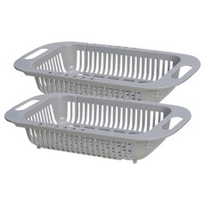 GAPANG 多功能塑膠籃 Q2QLIBC027 2入, 2