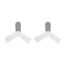 無打孔鍋蓋收納架, 單色, 2個