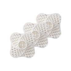 金容錫生活研究所排水口毛髮過濾器, 白色的, 3個