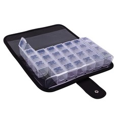 ezydose 7日4格分離型藥盒 大+盒子 67436, 1套