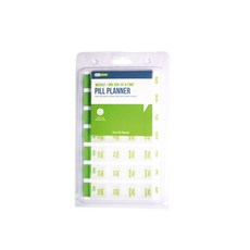 ezydose 7日4格分離式按壓藥盒 隨機出貨 67133, 1個