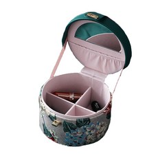 JCP花園珠寶化妝包 綠色, 1個