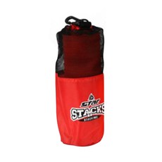 star Sports 彩色競技疊杯 12入+收納袋, 紅色（杯）