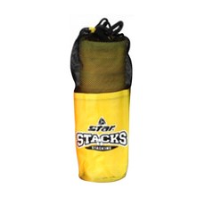 star Sports 彩色競技疊杯 12入+收納袋, 黃色（杯）