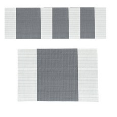 라온투유 심플 식탁 매트 4p, 02 그레이, 450 x 300 mm, 4개