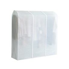 넥스피아 스텐딩 행거 먼지커버 02 반투명 900 x 500 x 1500 mm, 1개입, 1개