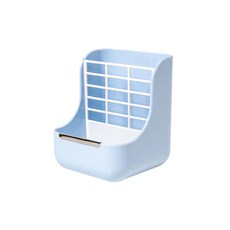 카르노 반려동물 파스텔 듀얼 먹이통 FREE, 블루, 1개