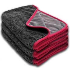 POBLUX 高級雙面擦車巾 60 x 90 cm, 單一顏色, 3個