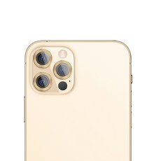 몬스터옵틱스 메탈 아머 휴대폰 카메라 렌즈 강화유리 골드 3p, 1개