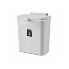 壁掛式滑蓋垃圾桶, 灰色的