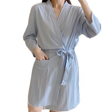 스타 로맨틱한 샤워가운 C타입 XL, 블루, 1개