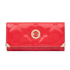 CAPACCI 女款金色珍珠長款錢包 GS1002