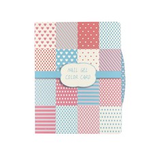 Daily Friends美甲色彩色卡書 120色, 糖果, 1個