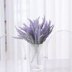 Haru Gonggan 仿真薰衣草, 單一顏色, 4個