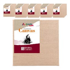 Artmate 黃麻方形帆布 20 x 20cm, 20個