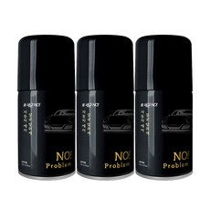 노프러블럼 원터치 차량용 살균 탈취제, 130ml, 3개