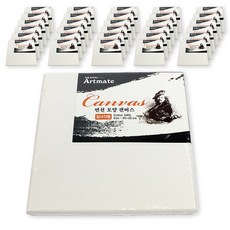 Artmate 形狀畫布 正方形 50入, 棉布