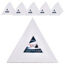 Artmate 棉質天藍色帆布三角形 30cm, 30個