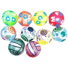 Icores彈力球 10入+打氣筒組, 混色