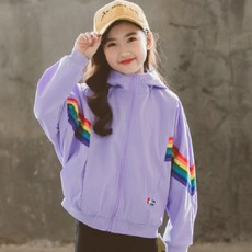 Angel Eye 兒童彩虹連帽外套