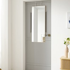 Miso-I The Simple 壁掛門掛兩用壁鏡 400 x 800 mm, 自然色