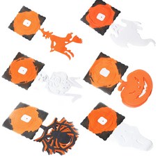 PARTYHAE 萬聖節立體拉旗6件組, 混和色, 1套