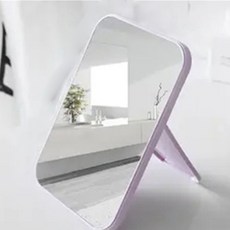 무다스 파스텔 라운드 엣지 접이식 탁상거울 일반형, 바이올렛