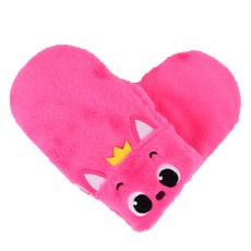Pinkfong女童款拇指絨毛手套