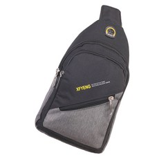 休閒斜背包, 灰色