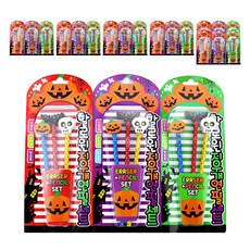 1000 萬聖節橡皮擦鉛筆套組 3, 隨機發貨, 24套