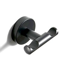 타공 방식 마스크걸이 주방 드레스룸 후크 블랙, 타입 E, 1개