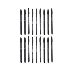 Liflin Premium Plus 高級水性簽字筆, 黑色, 18支