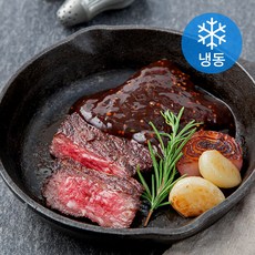 이랜드이츠 애슐리 프라임 살치 스테이크 165g + 소스 40g (냉동), 1세트