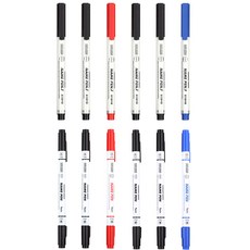 lifin 黑色 4p + 藍色 + 紅色 + 鏤空 黑色 4p + 藍色 + 紅色套組墨水名稱筆中號文字, 混色, 1套