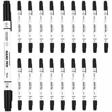 lifin 用於中等文本 3p 的高級墨水雙名筆, 黑色的, 6個