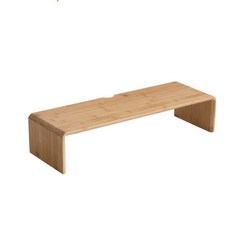 와이드 모니터 원목 렉 받침대 와이드 높은버젼, 04 우드