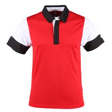 abacus 男士頂級拼色短袖POLO衫 66194026