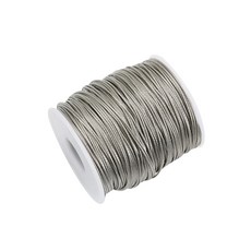 Ggumimhome 無塗層不鏽鋼鋼絲繩 1mm x 100m, 1個
