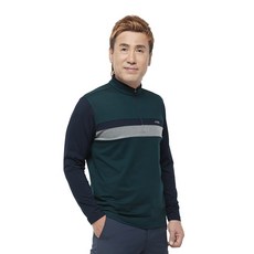 프로월드컵 남성 배색 집업 티셔츠 Q321-3155-1TN