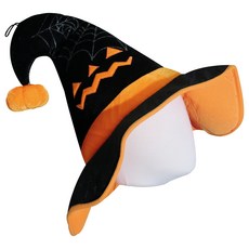 EVERLAND RESORT 萬聖節錐形蝙蝠錐形帽子, 黑色+橙色