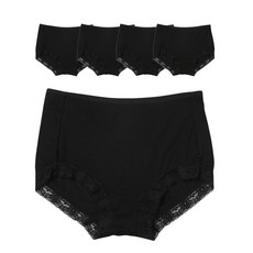 캐리루시 라이오셀 레이스 맥시 통기성 팬티 5P