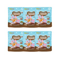 뽀로로펫 크런치캣 간식, 혼합맛(닭고기/타우린), 150g, 6개