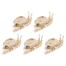 Teachers 自動人形蝸牛仿機器人DIY套組J-29, 5套