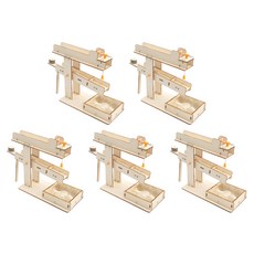 Teachers 戈德堡裝置 蹺蹺板軌道製作 DIY 套組 R-46, 5套