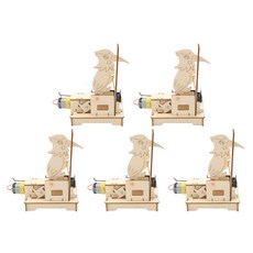 Teachers 電動自動啄木鳥機器人DIY套組 J-27, 5套